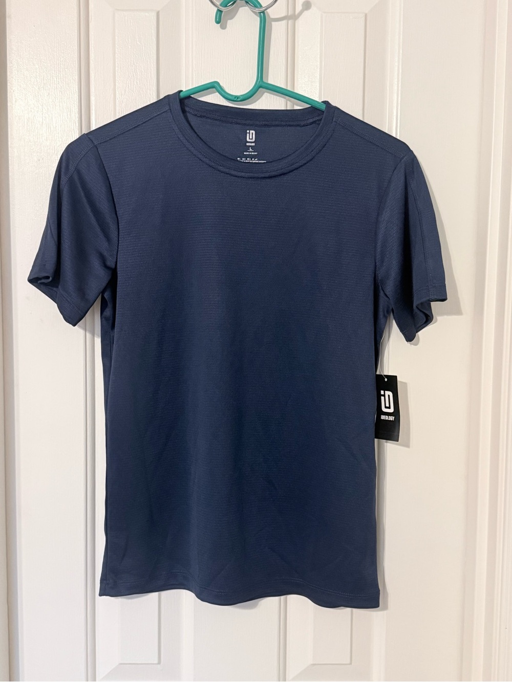 Ideology Navy Blue Short Sleeve Performance Tee